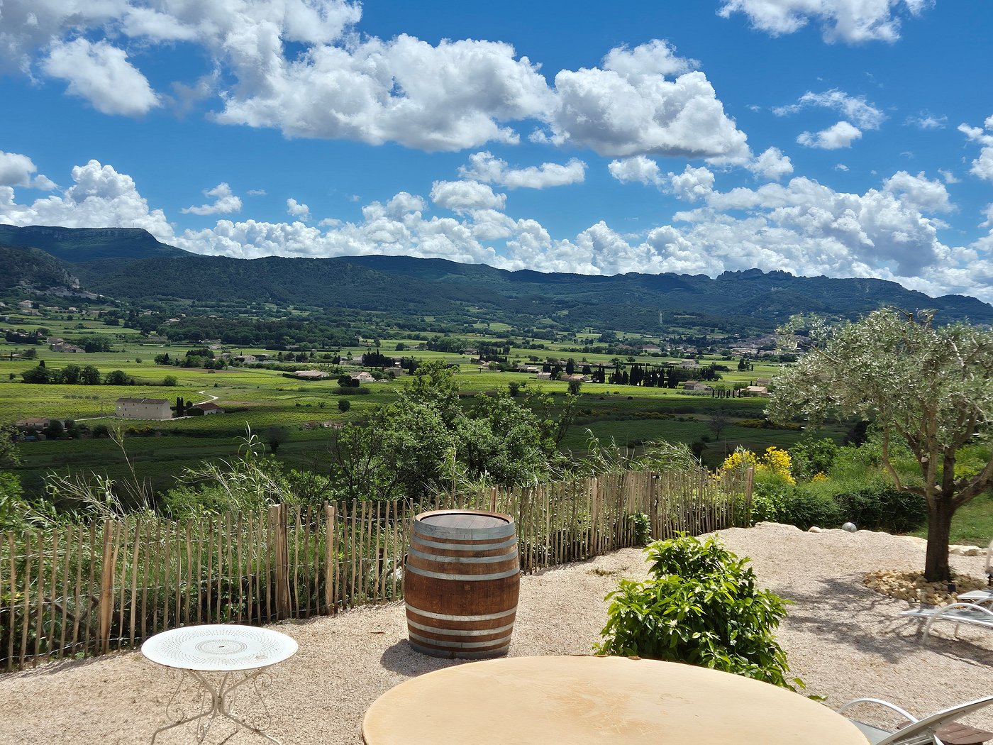 Jardin et vue